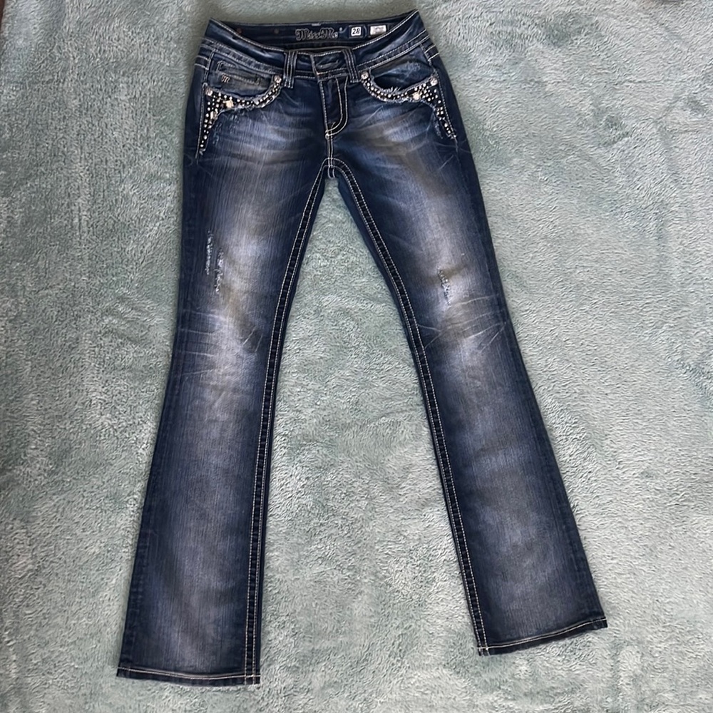 Miss me boot cut jeans size 28